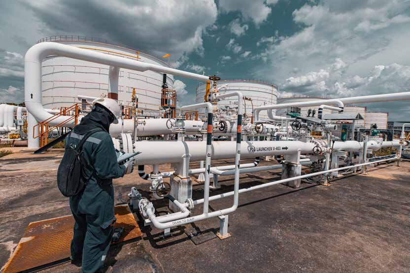 Industrial facilities and inspection work
